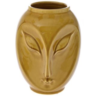 ΜΟΥΣΤΑΡΔΙ ΚΕΡΑΜΙΚΟ ΒΑΖΟ ΠΡΟΣΩΠΟ 17Χ23ΕΚ