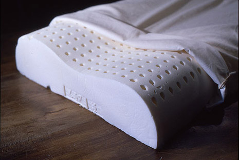 Μαξιλάρι ύπνου ανατομικό με φυσικό Latex.