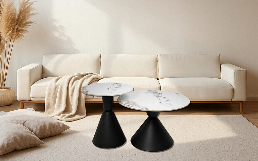 ΤΡΑΠΕΖΑΚΙΑ CONE WHITE